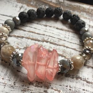 Crystal Essential Oil Diffuser Bracelet